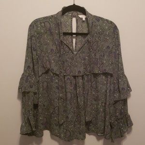 Lucky Brand xl blouse